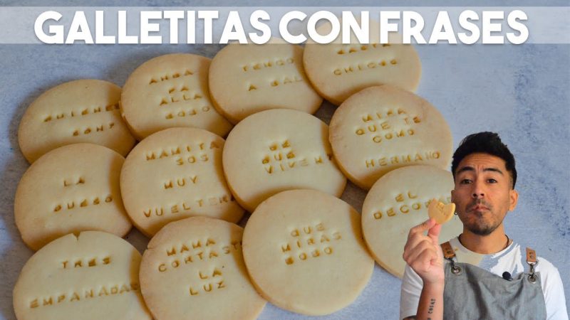 Galletas con frases