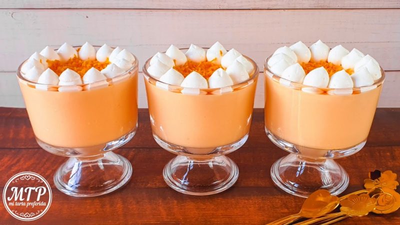 Mousse de naranja