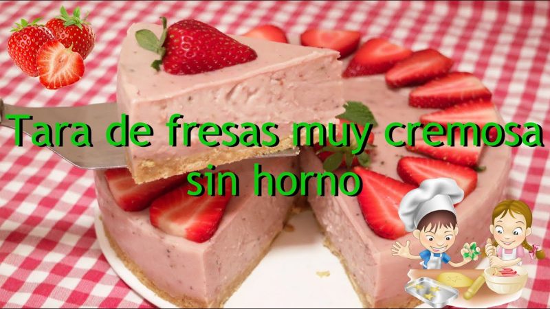 Tarta de fresas