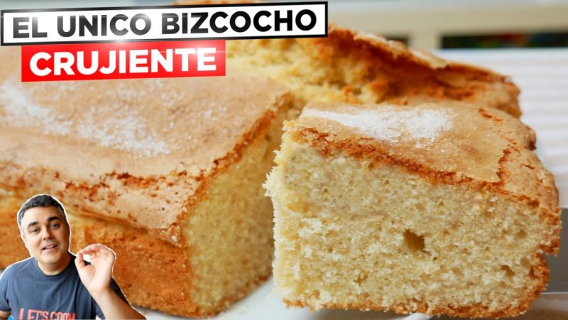 Bizcochuelo crujiente