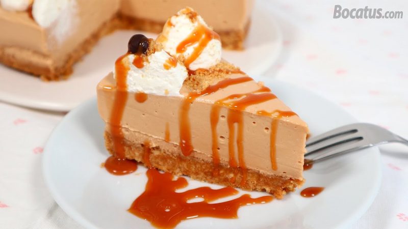 Cheesecake de dulce de leche o cajeta