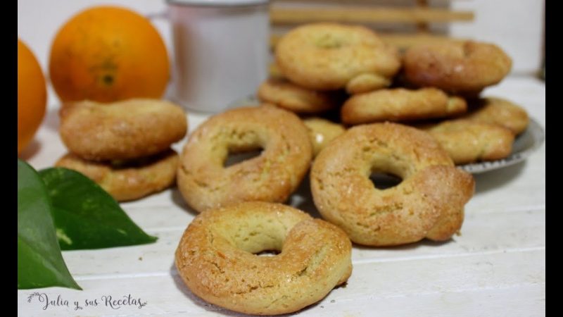 Rosquillas de naranja