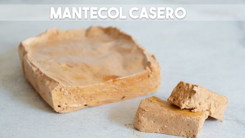 Mantecol casero