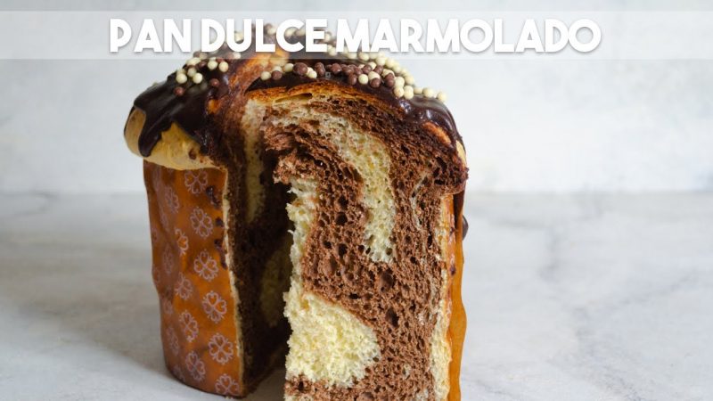 Pan dulce marmolado